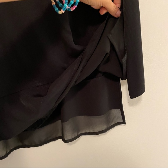 MASSIMO DUTTI BLACK TOP - Picture 7 of 7